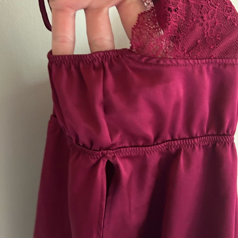 VICTORIA’S SECRET Babydoll Lace Trim Y2K Cami Top Fairy Grunge Whimsigoth Size M - Picture 6 of 13